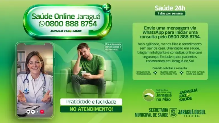 Programa Saúde Online já realizou 5.700 teleconsultas desde abril
