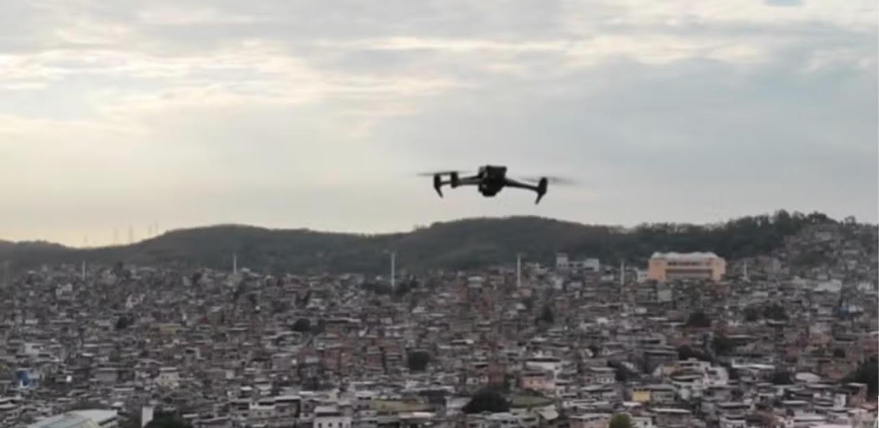 Drones com explosivos viram nova arma na disputa entre facções no Rio de Janeiro