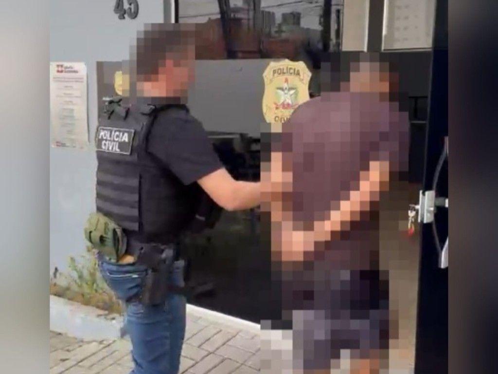 Polícia Civil cumpre mandado de recaptura contra foragido em Brusque