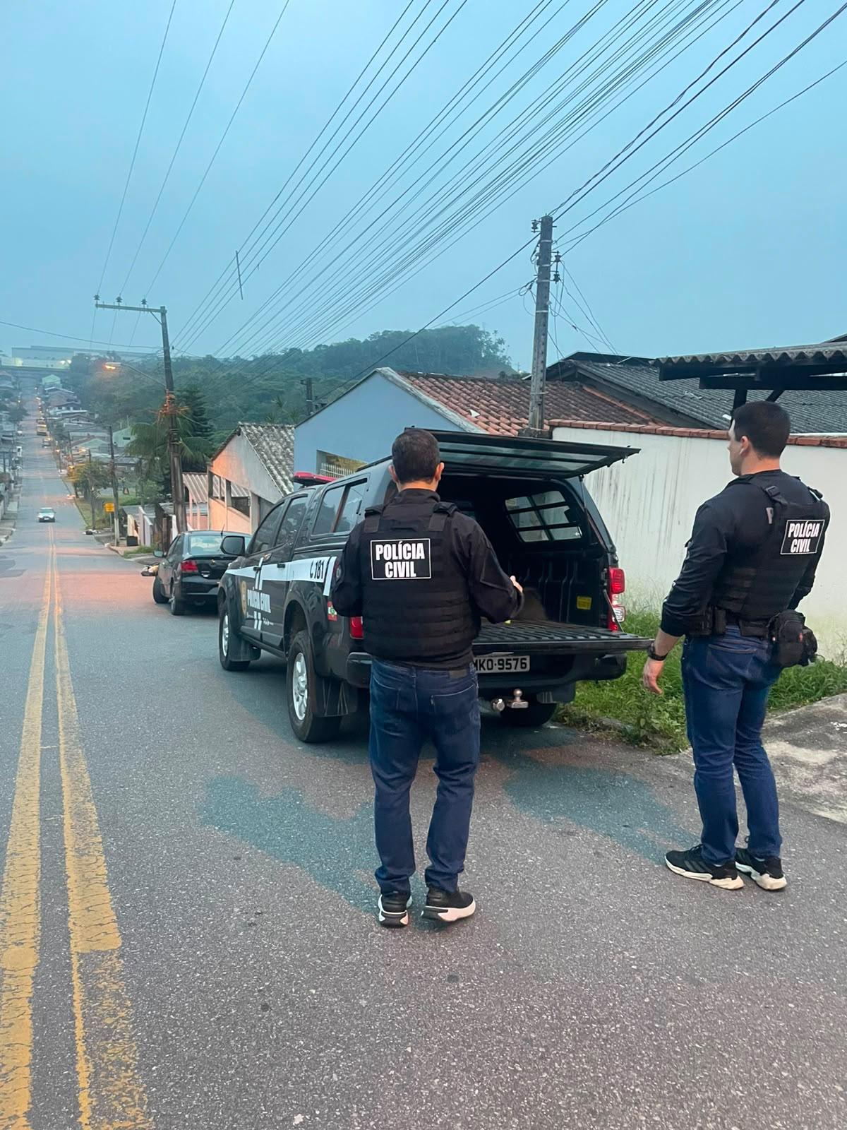 Polícia Civil de Santa Catarina prende foragido do Pará