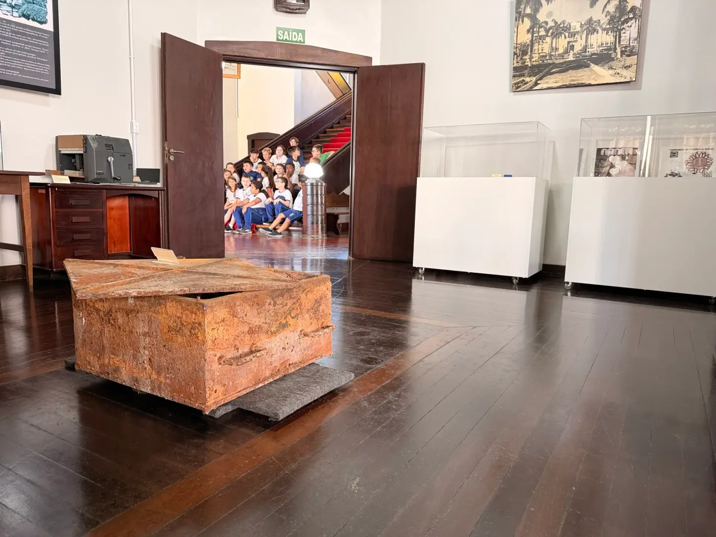 Aberta exposição com objetos da Arca do Centenário