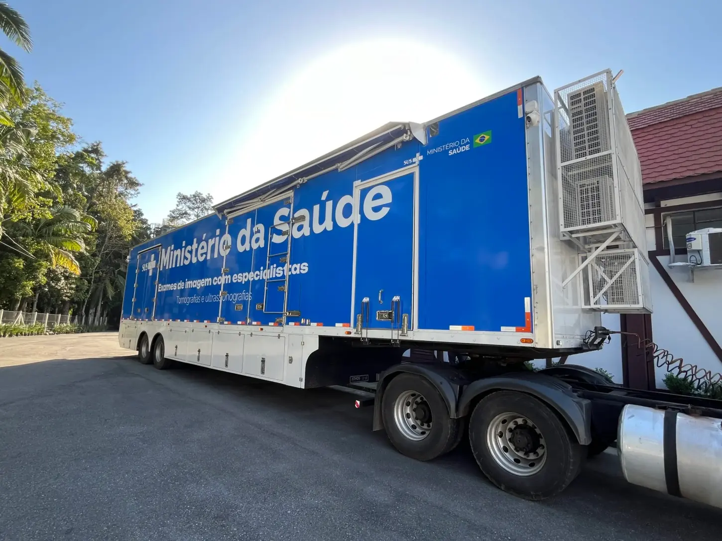 Carreta do Ministério da Saúde chegou a Jaraguá do Sul