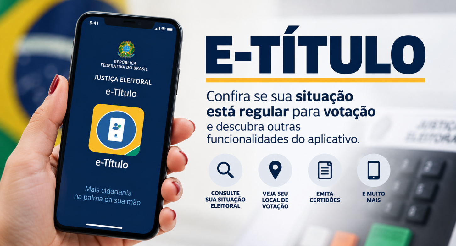 Já conferiu se o seu título está regular para votar neste domingo, dia 04 de outubro?