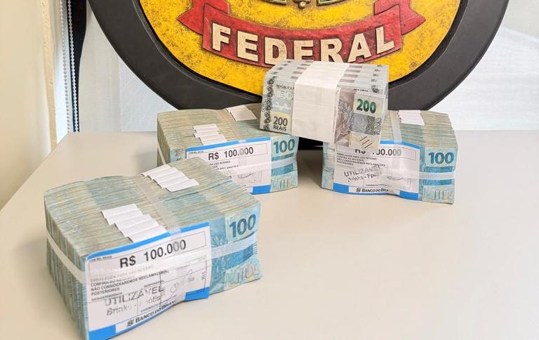 PF apreende R$ 500 mil com candidato em Florianópolis e encaminha caso à Justiça Eleitoral