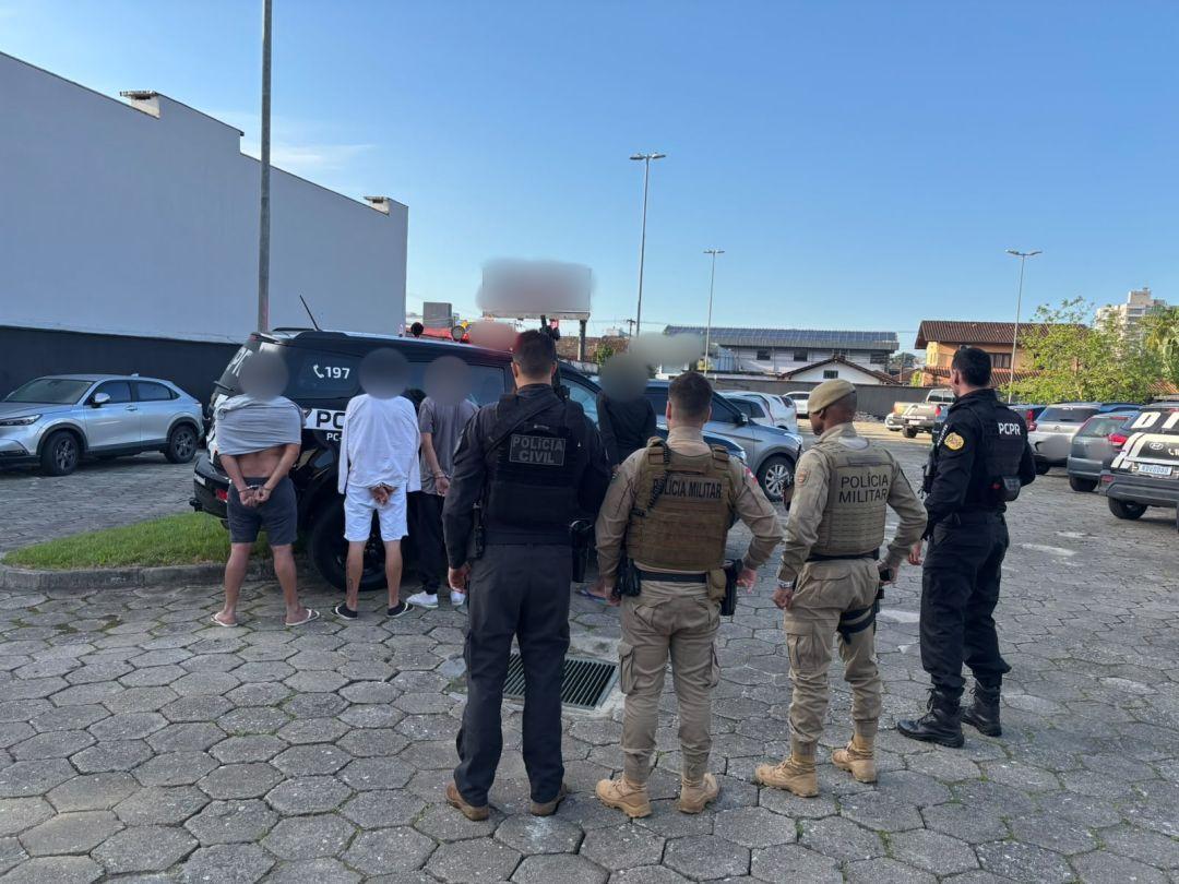 Polícia civil de santa catarina apoia operação vestigium, deflagrada no paraná, contra organização criminosa investigada por furtos de camionetes
