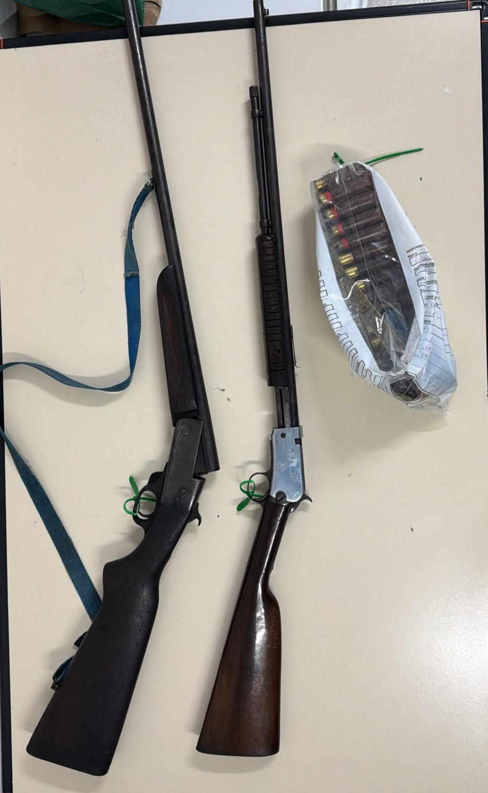 Polícia Civil cumpre mandado de busca em Joinville e apreende armas de fogo após denúncia de violência contra a mulher