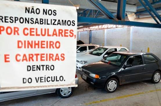 Responsabilidade dos estacionamentos privados pela guarde dos veículos
