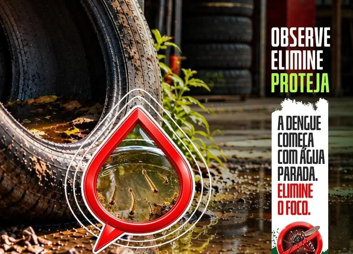 Saúde reforça alerta contra a dengue e sugere checklist semanal