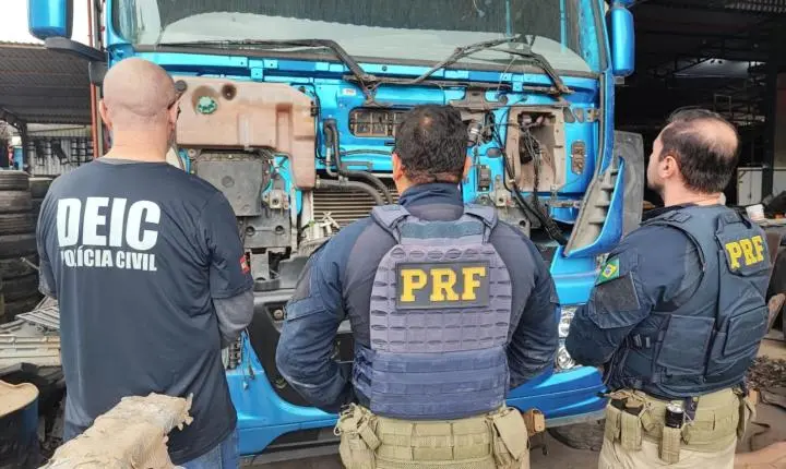 53ª edição da Operação 311 apreende cabines de caminhão adulteradas