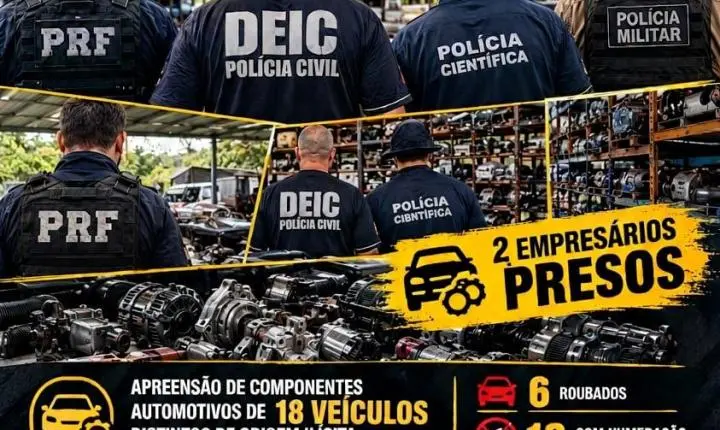 6ª EDIÇÃO DA OPERAÇÃO 311 PRENDE DOIS EMPRESÁRIOS