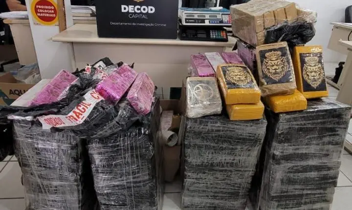 DECOD prende 10 pessoas e apreende cerca de 300 kg de drogas em operação na Grande Florianópolis