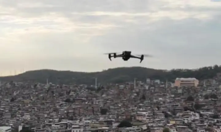 Drones com explosivos viram nova arma na disputa entre facções no Rio de Janeiro