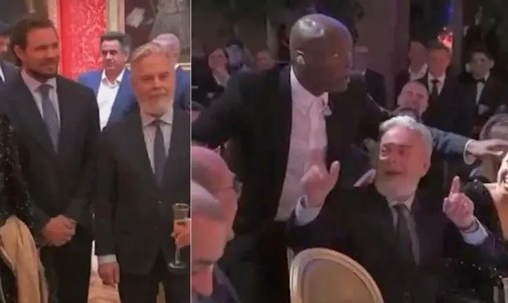 Ex-chanceler do PT é visto feliz na festa de Vorcaro
