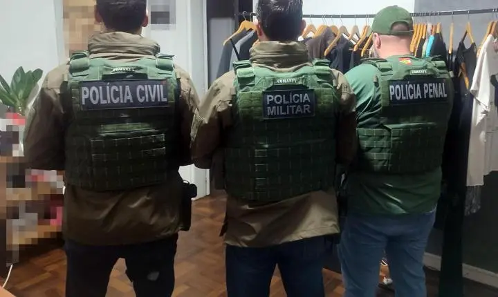 GAECO/MPSC prende foragido por homicídio e porte ilegal de arma de fogo em Lages