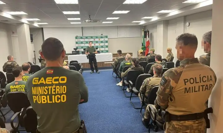 Gaeco/SC executa a Operação “Gaiola de Ouro”