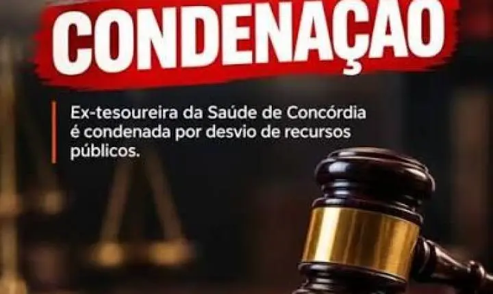 Ministério Público obtém a condenação de ex-tesoureira que desviou recursos da Saúde