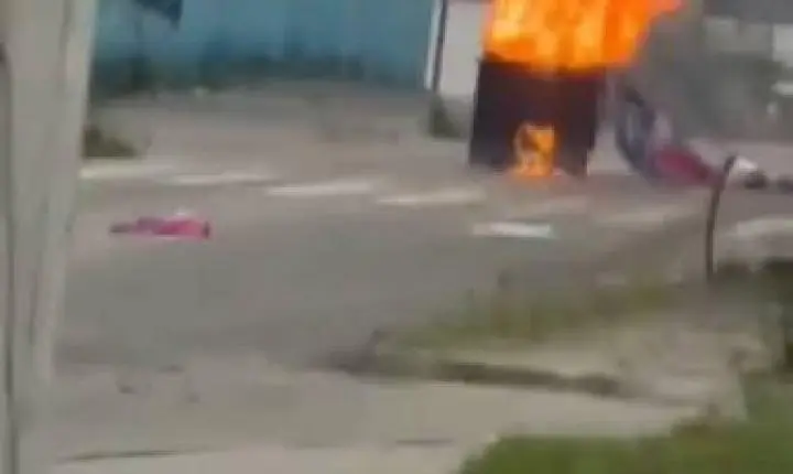 MPSC denuncia homem que teria montado barricadas com fogo para impedir ação policial em Palhoça