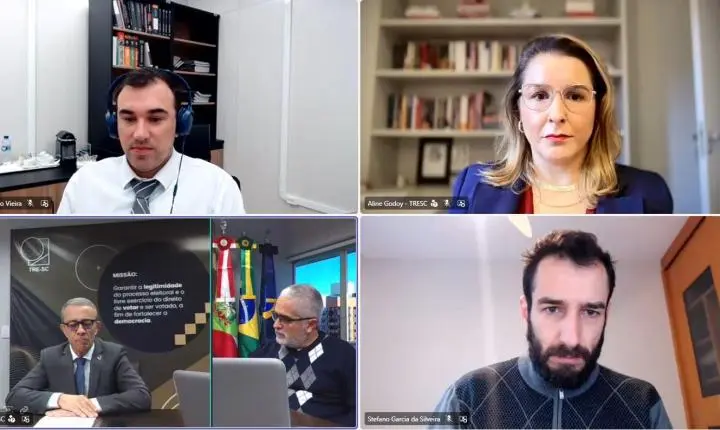 MPSC e TRE/SC alinham estratégias para enfrentamento de crimes eleitorais no pleito de 2026