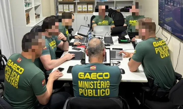 Operação Tabuleiro é deflagrada contra integrantes de facção criminosa com atuação no Oeste catarinense 