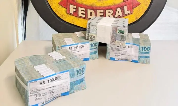PF apreende R$ 500 mil com candidato em Florianópolis e encaminha caso à Justiça Eleitoral