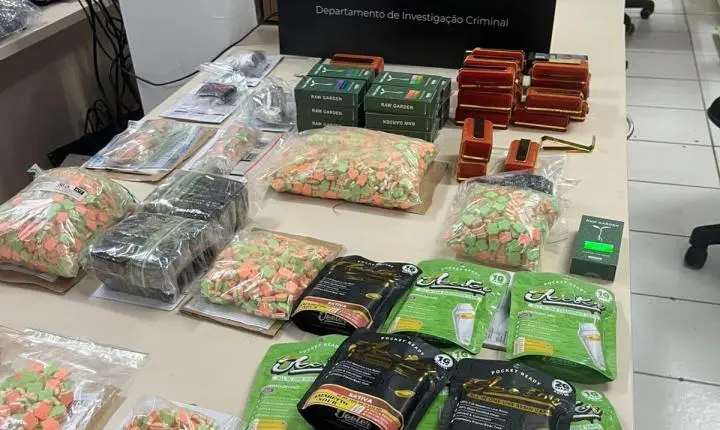 Polícia Civil apreendeu grande quantidade de entorpecentes no bairro Campeche