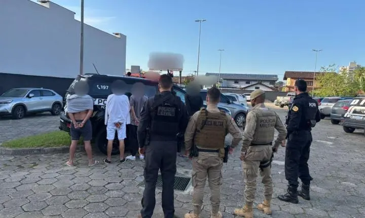 Polícia civil de santa catarina apoia operação vestigium, deflagrada no paraná, contra organização criminosa investigada por furtos de camionetes