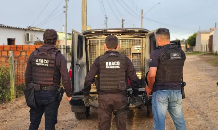 Polícia Civil de Santa Catarina deflagra a Operação Trabalho Interno contra grupo que aplicava golpes virtuais de dentro de presídio no Rio Grande do Sul