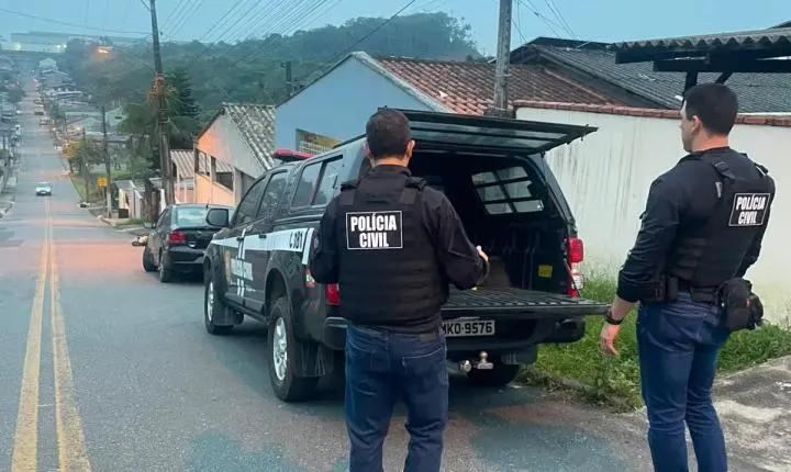 Polícia Civil de Santa Catarina prende foragido do Pará