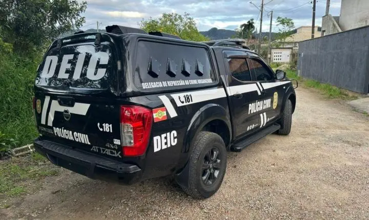 Polícia Civil deflagra operação contra o narcotráfico no Alto Vale do Itajaí