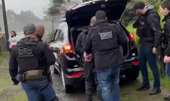 Polícia Civil prende dois investigados de alta periculosidade em Lages