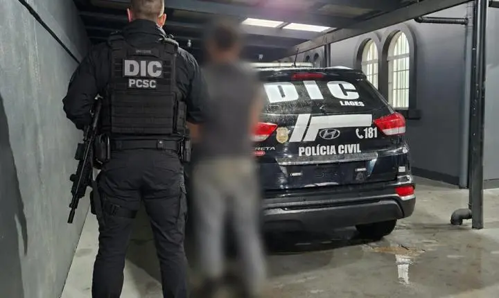 Polícia Civil prende homem condenado por estupro com mais de 10 anos de pena a cumprir em São José do Cerrito